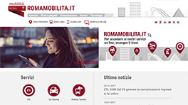 RomaMobilita.it permessi on line, informazioni sulla mobilità pubblica e privata a Roma